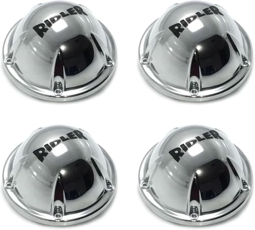 4Pcs Wheel Center Hub Cap Center Cap 57492085F-1 LG1011-16 C10695C for Deal Ridler C524101CAP C10650 Chrome