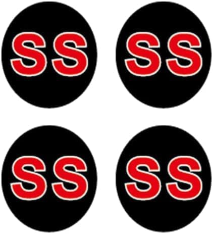 4pcs SS Wheel Center Hub Cap Emblem for Camaro Sticker Decal 2.5" /64MM (Not Thi