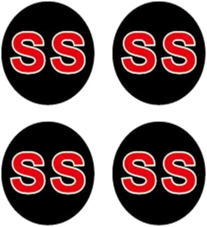 4pcs SS Wheel Center Hub Cap Emblem for Camaro Sticker Decal 2.5" /64MM (Not Thi