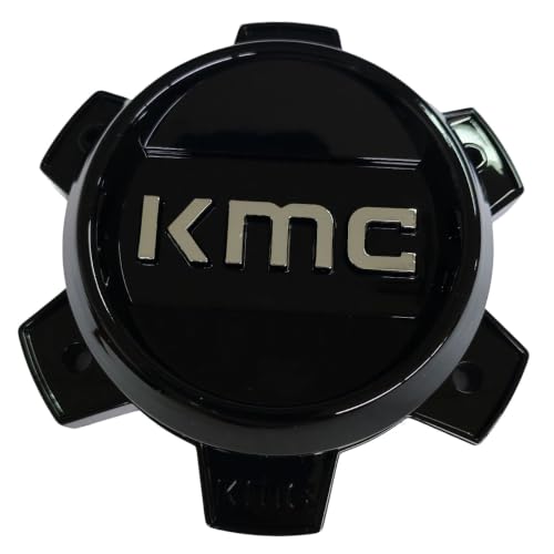 Gloss Black Wheel Center KMC 1PC