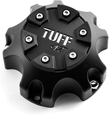 1Pc Black Wheel Cap Center Cap Hub Cap for Tuff A.T. C6119-5 C611902 C611903 wheel center cap