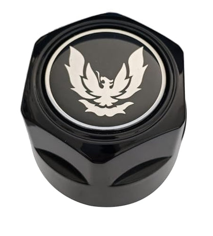 Black 1982-92 Firebird Trans AM Formula Aluminum Wheel Center Cap Hub Cover 1PC