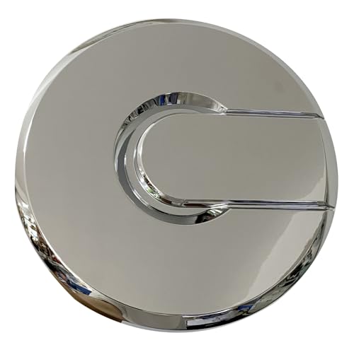 Chrome Wheel Center Cap Silver for Hummer H2 2003-2008 Hub Cap 9595931 9594462 2Pcs