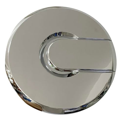 Chrome Wheel Center Cap Silver for Hummer H2 2003-2008 Hub Cap 9595931 9594462 2Pcs