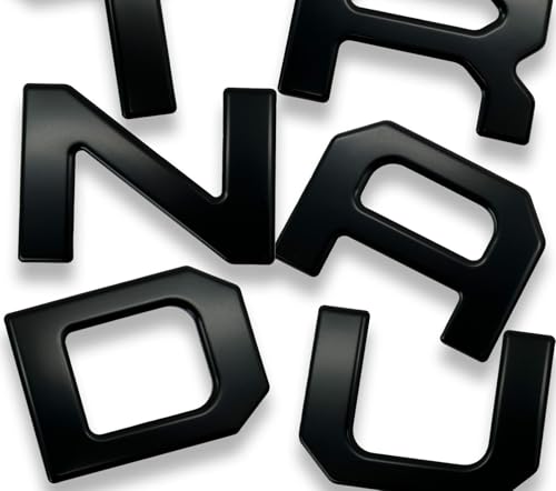 3D Thick Tailgate Insert Letters Emblem Badge Nameplate ForTundra 2022-2025