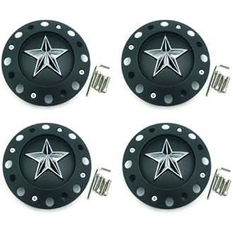 Wheel Center Cap KMC XD Series Rockstar Wheel Hub Cap 1000775 Matte Black 1PC