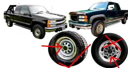 1PC Wheel Center Cap Hub Cap Cover 46272/46268 for 2500 3500 1988-2005