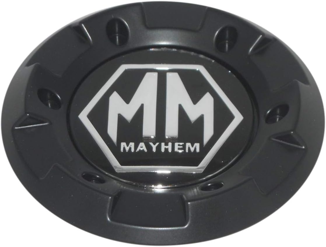 Center Cap Wheel Hub Cap for Mayhem Wheel Matte Black C-231-2 Center Part only