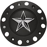 Wheel Center Cap KMC XD Series Rockstar Wheel Hub Cap 1000775 Matte Black 1PC