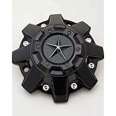 1pc Glossy Black Wheel Center Cap Hub Cap ER038 ForDFD Wheels Texas Lone Star ER