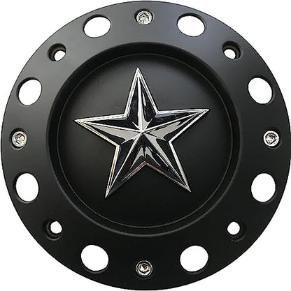Wheel Center Cap KMC XD Series Rockstar Wheel Hub Cap 1000775 Matte Black 1PC