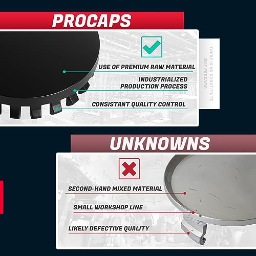 ProCaps 83MM 3.25 Inch Wheel Center Caps for Chevy Chevrolet GMC Rim Wheel Cente
