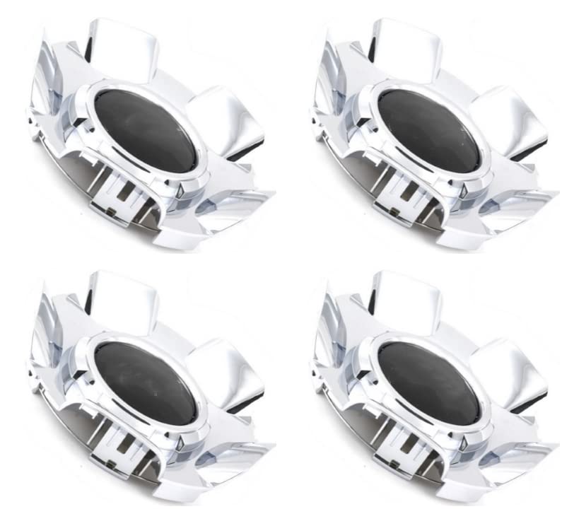 Lolo 4 Pcs Chrome Wheel Center Hub Caps 19431542/9597345 Compatible with Chevy Avalanche Tahoe Suburban Silverado1500