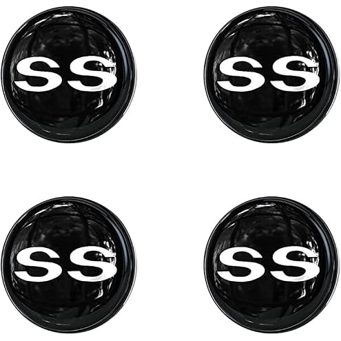 4pcs SS Wheel Center Hub Cap Emblem for Camaro Sticker Decal 2.5" /64MM (Not Thi
