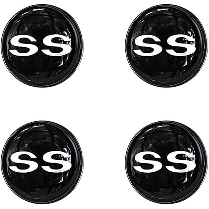 4pcs SS Wheel Center Hub Cap Emblem for Camaro Sticker Decal 2.5" /64MM (Not Thi