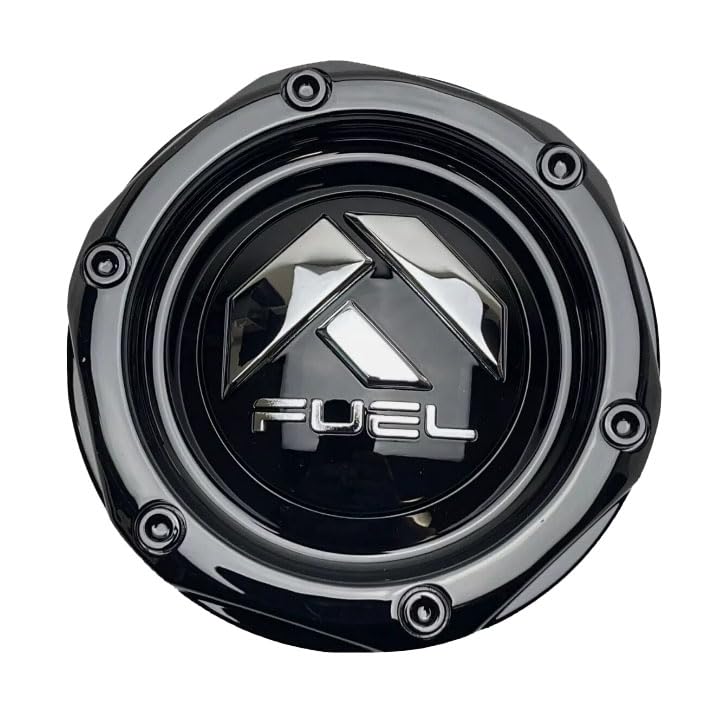 Gloss Black Wheel Center Cap for Fuel 1003-49 4PCS