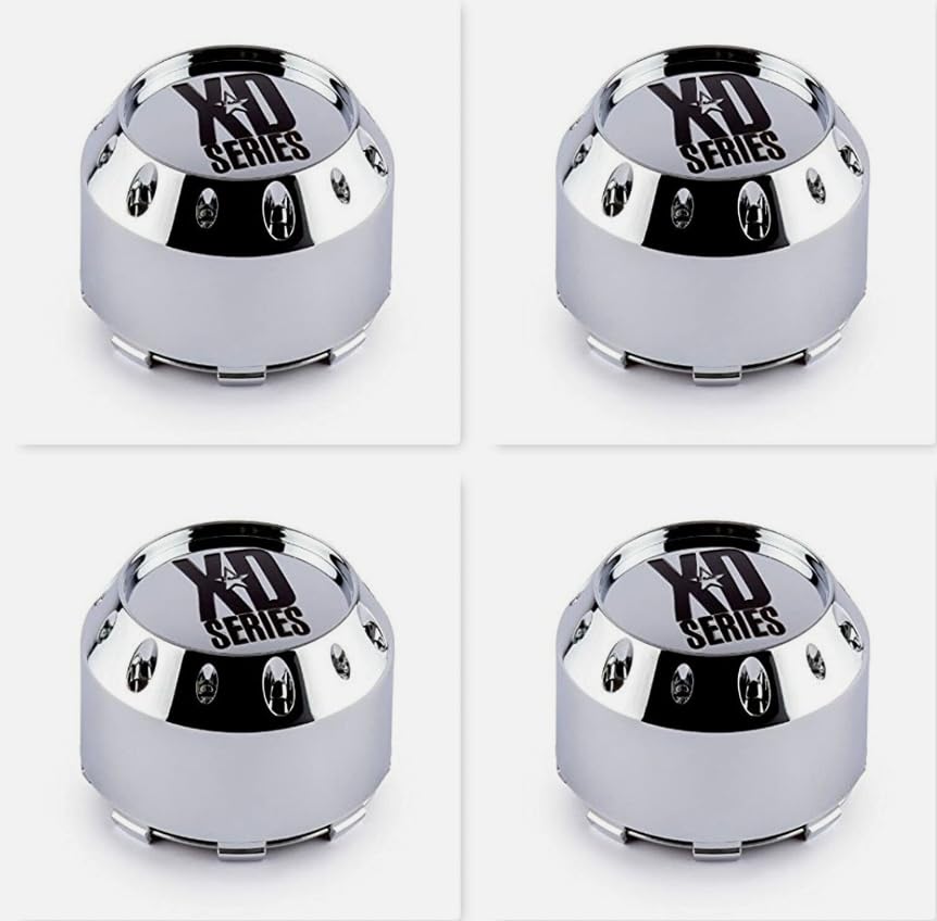 4Pcs Wheel Center Cap 464K106 XD Series Hub Caps Chrome XD779 Badlands XD795