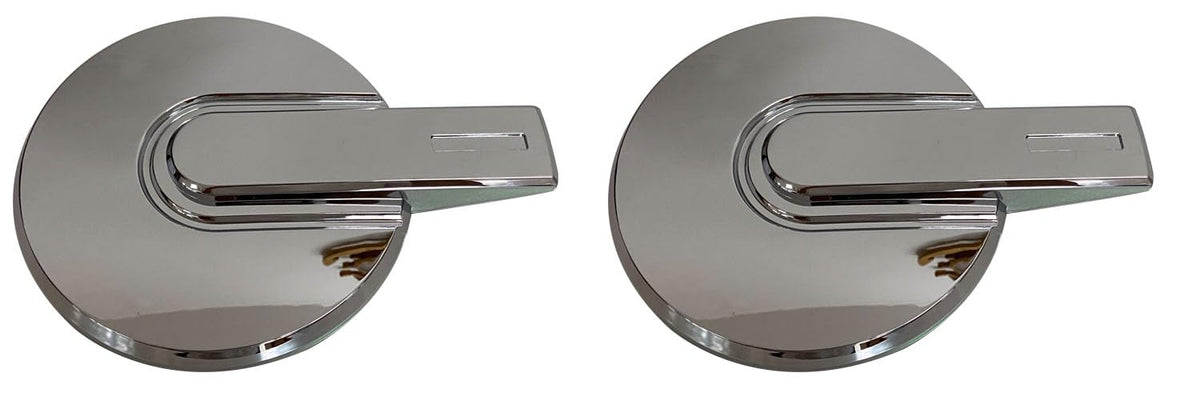 Chrome Wheel Center Cap 9597233 for 2006-2010 Hummer H3 Hub Cap 2PC