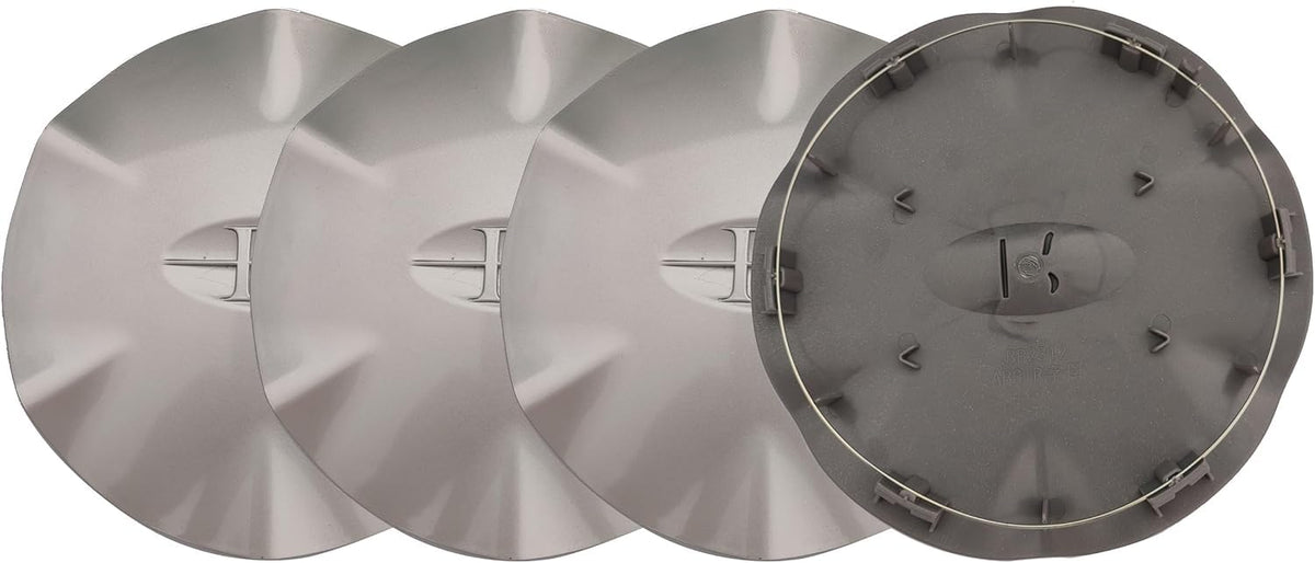 Wheel Center Hub Cap, Silver Snap-On Cover, Part BP2312 4PC