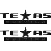 Set of 3 Texas Edition Side Tailgate Badge Emblem NamePlate for GMC Sierra Chevy
