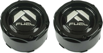 Gloss Black Wheel Center Cap for Fuel 1003-49 2PCS