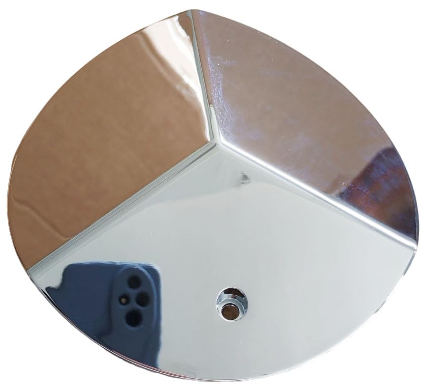 Chrome Wheel Center Cap CAP-G25 Gitano Series G25 Hub Cap LG0903-31 with Screw,1PC