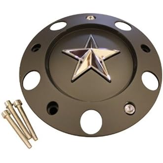 Wheel Center Cap KMC XD Series Rockstar Wheel Hub Cap 775L239B Dually Matte Blac