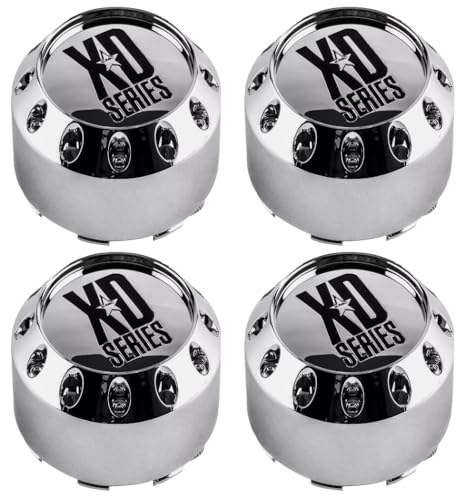 Wheel Center Cap for XD Series 464K98 Chrome Finish 4pcs