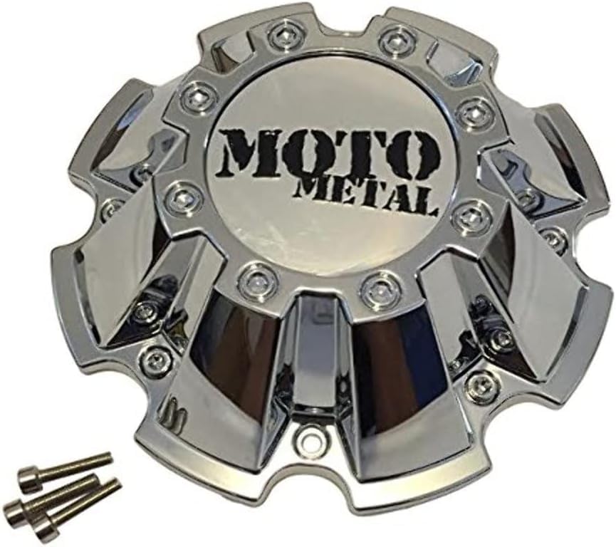 QAMNVCRTY 1PCS Wheel Cap Hub Cap Center Cap for Moto Metal M-793 M796 MO962 Chrome