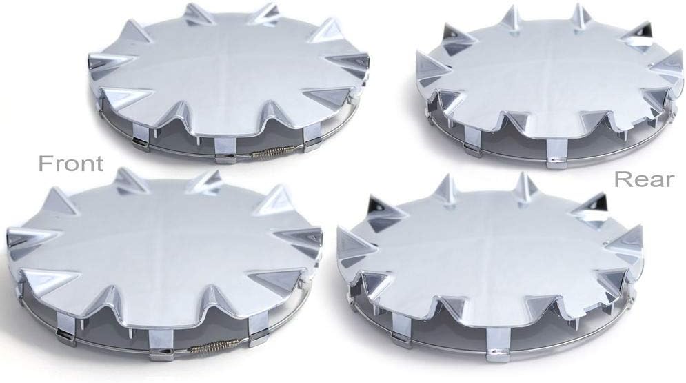 Set of 4 NEW Chrome Aftermarket Wheel Hub Center Caps Replacement for 2003-2006 Chevrolet SSR
