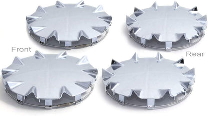 Set of 4 NEW Chrome Aftermarket Wheel Hub Center Caps Replacement for 2003-2006 Chevrolet SSR