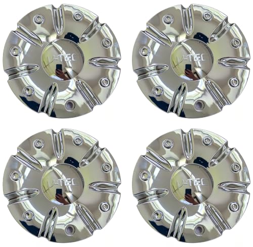 Chrome 70012090F-1 Wheel Center Cap 4Pcs