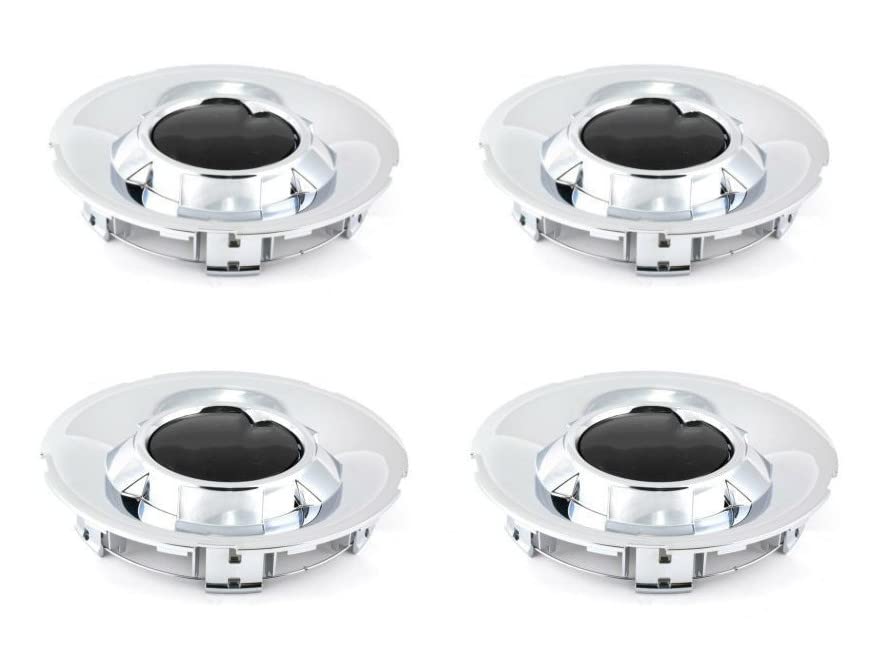 Lolosale 4 Pcs Chrome Wheel Center Hub Caps 19431543 / 9597347 Compatible with Chevy Avalanche Suburban Silverado1500