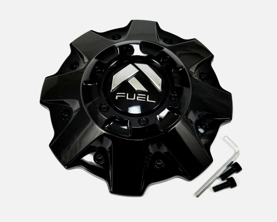 Wheel Center Hub Cap 1001-79 for Fuel Off Road M-447 Gloss Black 1pc