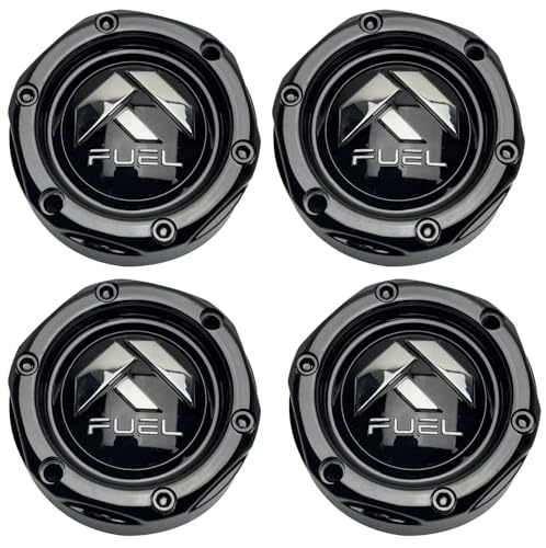 Gloss Black Wheel Center Cap for Fuel 1003-42 4PCS