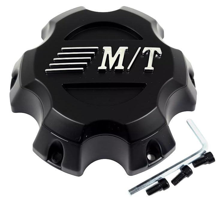 Black 9-565SB3 Wheel Rim Center Hub Cap for Mickey Thompson Sidebiter II 6x5.5/135 1PC