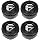 Matte Black Wheel Center Cap for Fuel 1003-49 4PCS