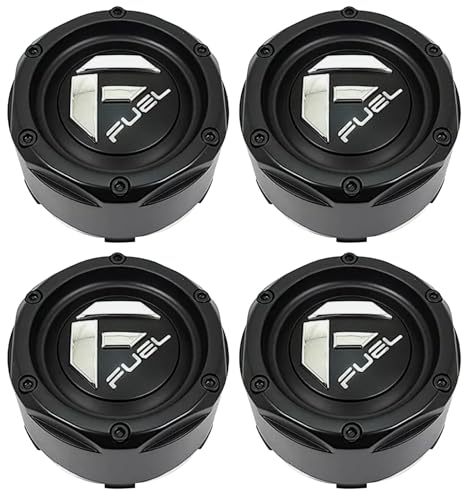 Matte Black Wheel Center Cap for Fuel 1003-49 4PCS