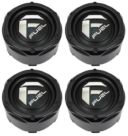 Matte Black Wheel Center Cap for Fuel 1003-49 4PCS