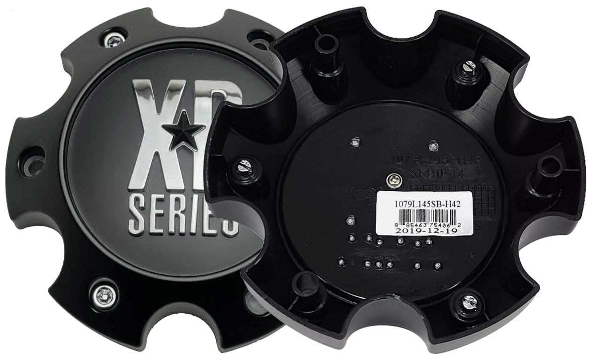 Matte Black 1079L145-H42 Wheel Center Cap 1Pc