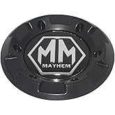 Mayhem Wheels Black Center Cap with 2 mounting Screws Bolt C108040B01 81222090F-