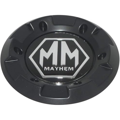 Mayhem Wheels Black Center Cap with 2 mounting Screws Bolt C108040B01 81222090F-