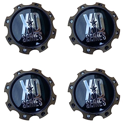Wheel Center Cap KMC XD Series 1079L170 8 Lug XD797 XD798 Wheel Hub Cap Glossy B