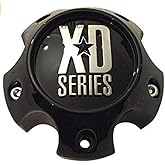Wheel Hub Cap KMC XD Satin Black 6 Lug Bolt On XD820/XD835 Wheel Center Cap 1079