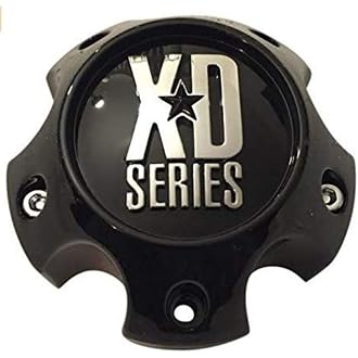 Wheel Hub Cap KMC XD Satin Black 6 Lug Bolt On XD820/XD835 Wheel Center Cap 1079