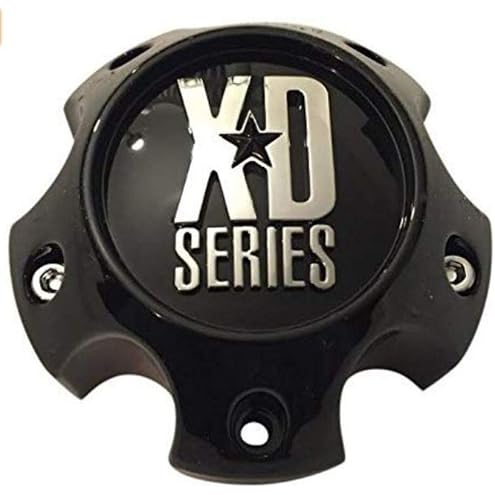Wheel Hub Cap KMC XD Satin Black 6 Lug Bolt On XD820/XD835 Wheel Center Cap 1079