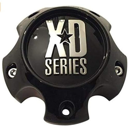 Wheel Hub Cap KMC XD Satin Black 6 Lug Bolt On XD820/XD835 Wheel Center Cap 1079