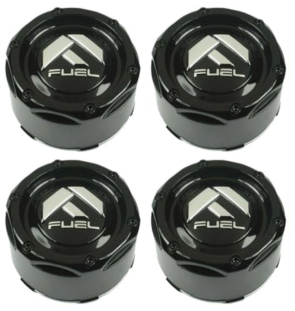 Gloss Black Wheel Center Cap for Fuel 1003-49 4PCS