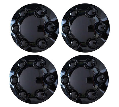 Black Wheel Hub Center Cap 52006104 for 1991-1996 Dodge Dakota Pickup Truck 4PCS