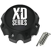 Wheel Center Cap KMC XD Series Rockstar Wheel Hub Cap 775L239B Dually Matte Blac